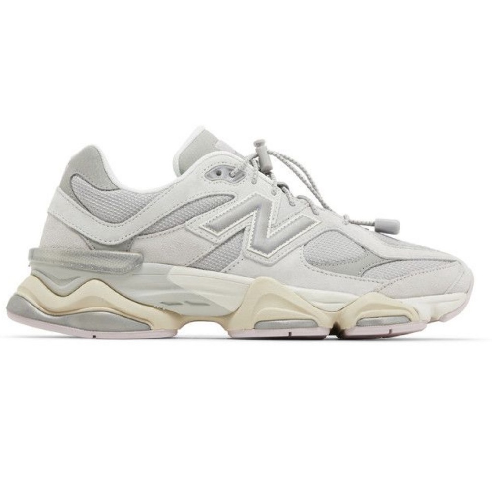 New Balance Athletic Shoes - Gray and White